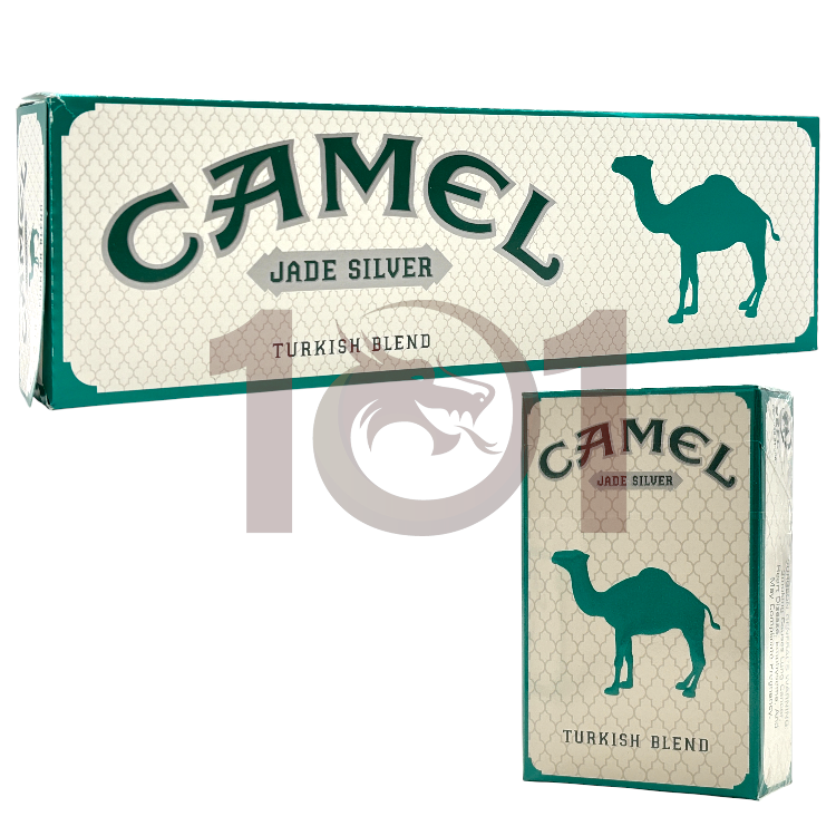 CAMEL KING'S CIGARETTE 20CT PK - JADE SILVER
