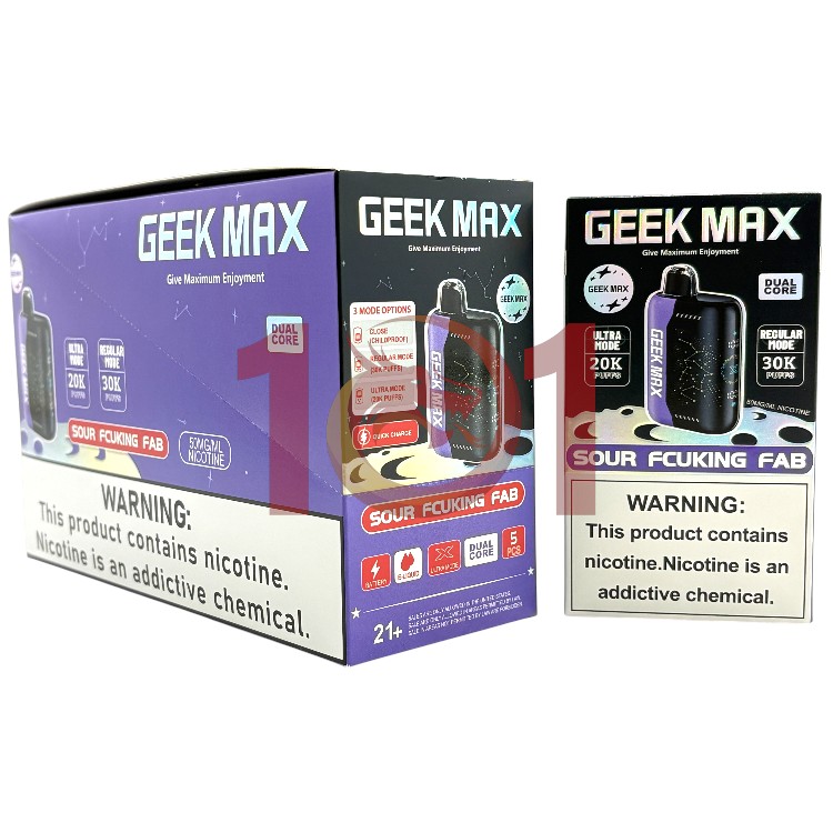 GEEK MAX ULTRA X 30000 5% - SOUR FCUKING FAB
