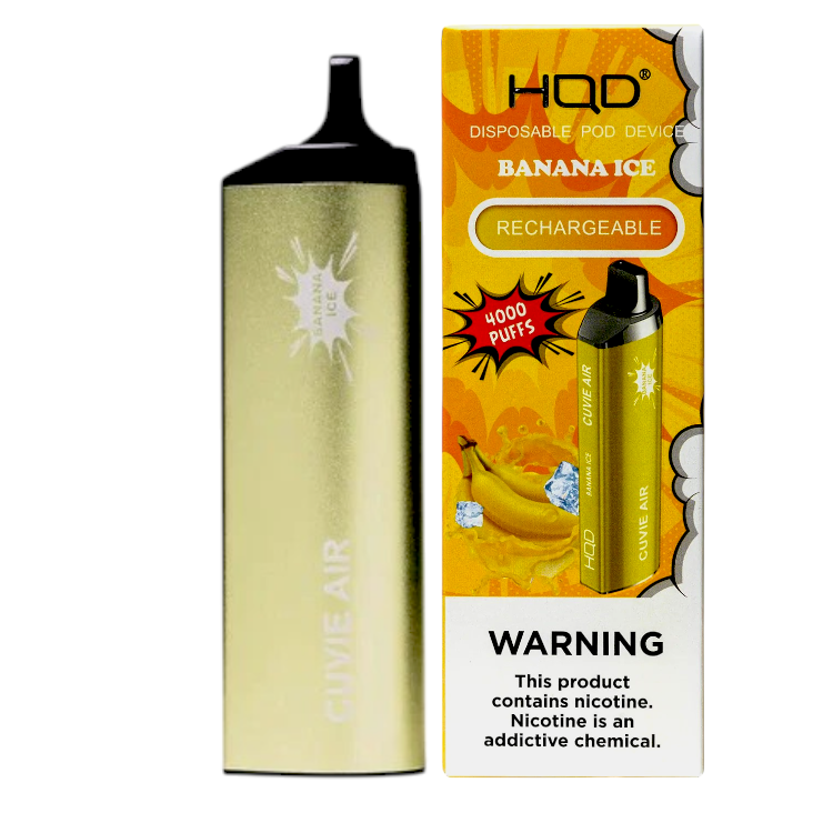 HQD CUVIE AIR 4000 5% - BANANA ICE