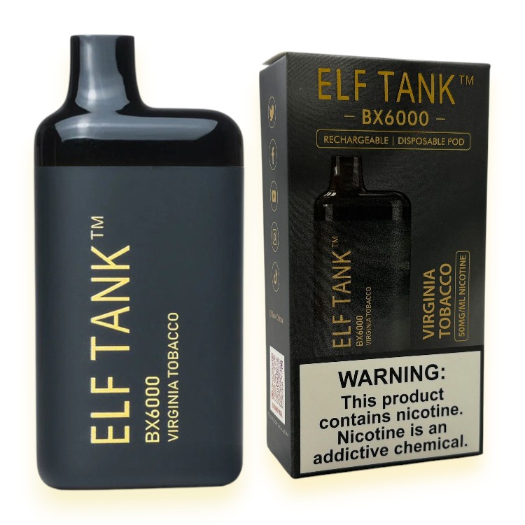 ELF TANK BX6000 5% - VIRGINIA TABACCO