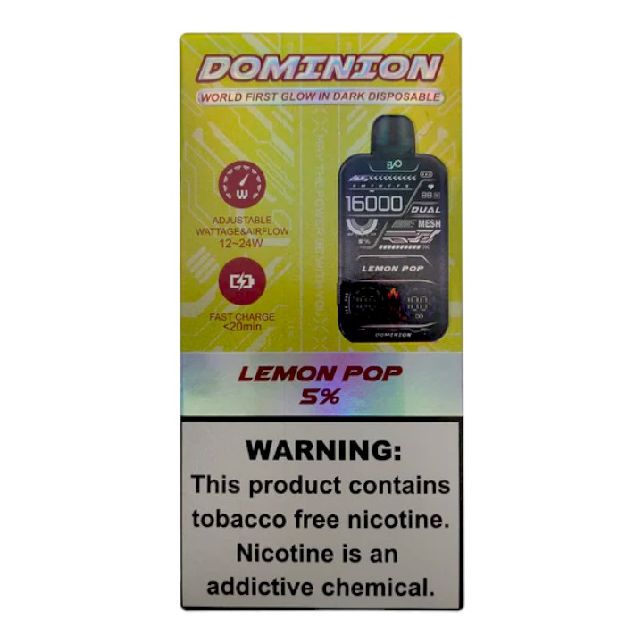 EVO DOMINION 16000 5% - LEMON POP