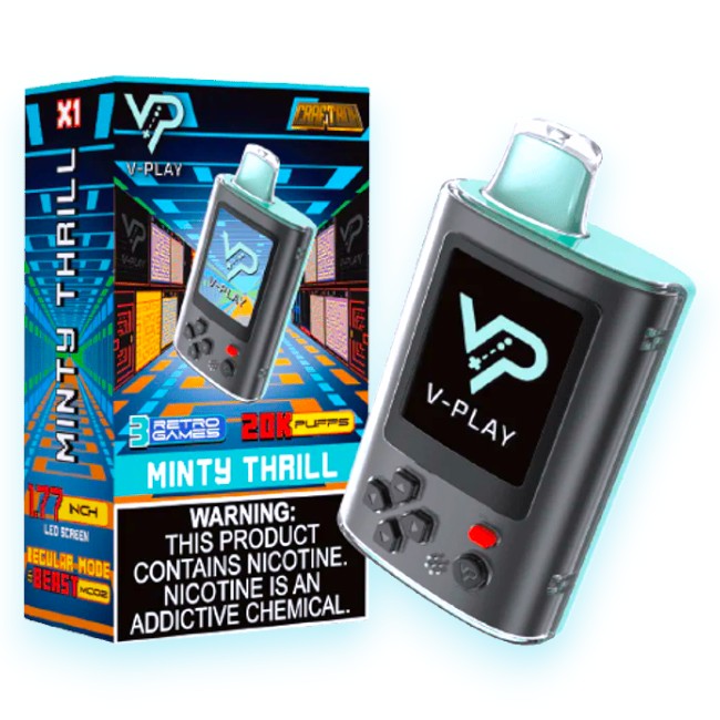 CRAFTBOX V-PLAY 20000 5% - MINTY THRILL