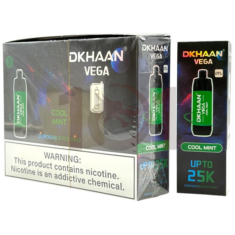 DKHAAN VEGA 25000 DTL POD 3% - COOL MINT