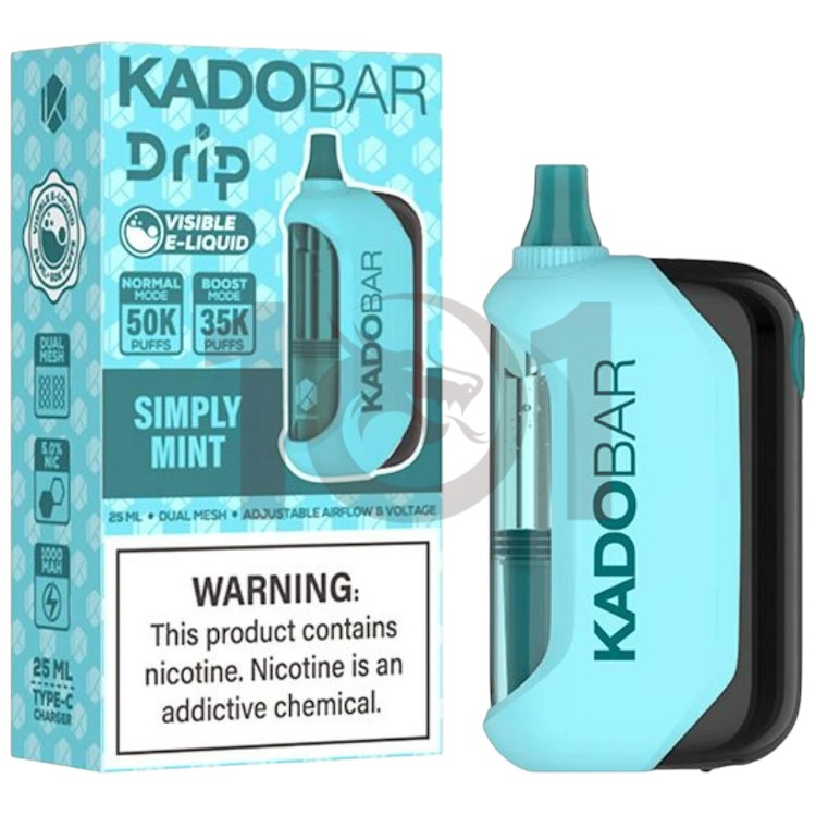 KADO BAR DRIP 50000 5% - SIMPLY MINT