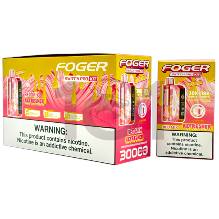 FOGER SWITCH PRO KIT 30000 5% - REFRESHER RED MIX