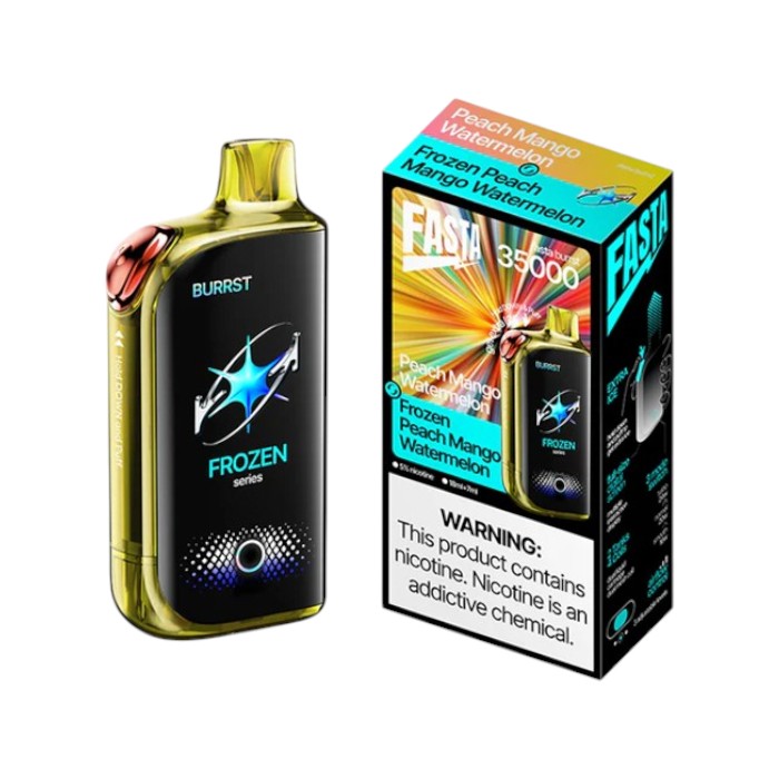 FASTA BURRST 35000 5% - FROZEN SERIES PEACH MANGO WATERMELON