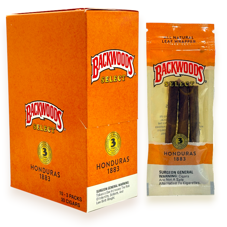 BACKWOODS SELECT 3CT PK - HONDURAS 1883