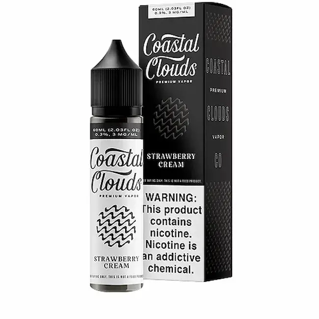COASTAL CLOUDS 3MG 60ML - THE VOYAGE (STRAWBERRY CREAM)