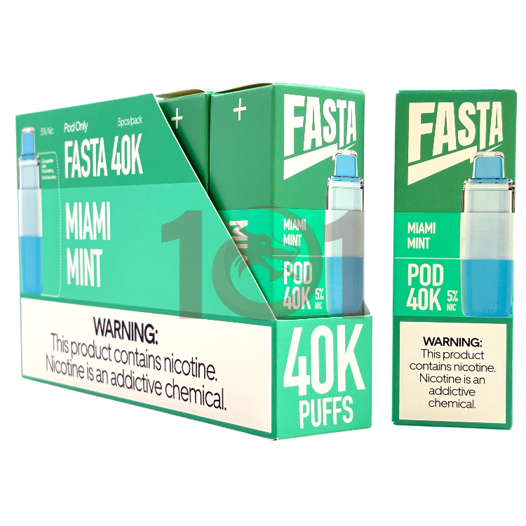 FASTA 40000 POD 5% - MIAMI MINT