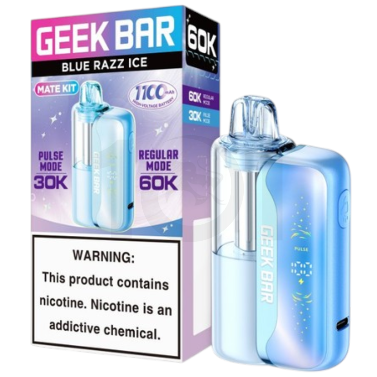 GEEK BAR MATE KIT 60000 POD DEVICE 5% - BLUE RAZZ ICE