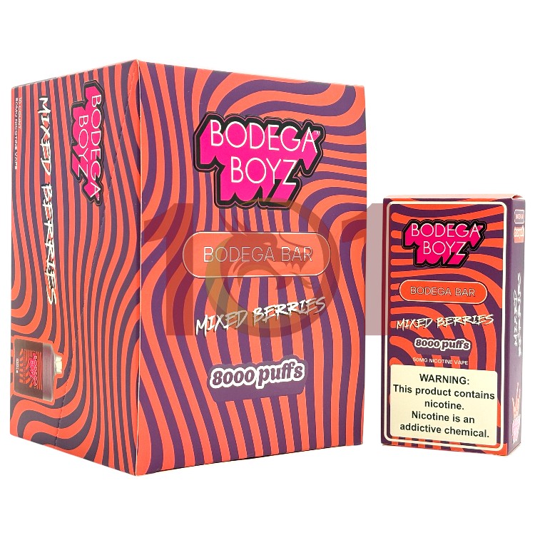 BODEGA BOYZ 8000 5% - MIXED BERRIES