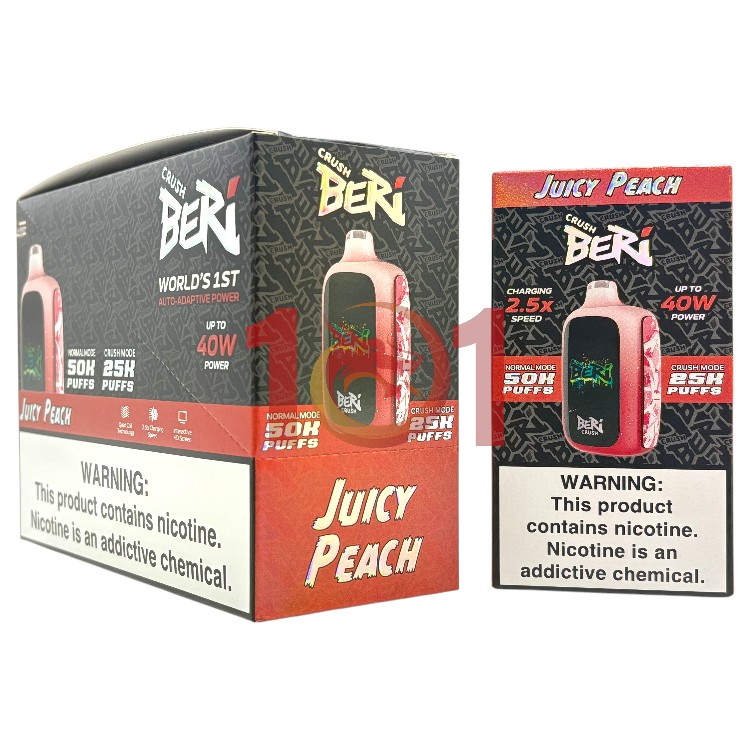 BERI CRUSH 50000 5% - JUICY PEACH