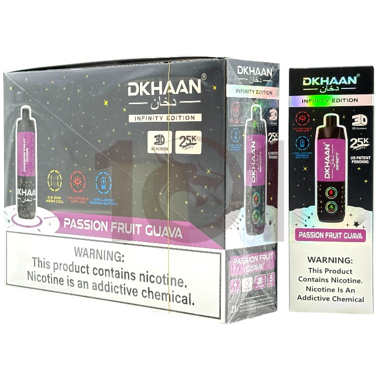 DKHAAN 25000 INFINITY EDITION 5% - PASSION FRUIT GUAVA