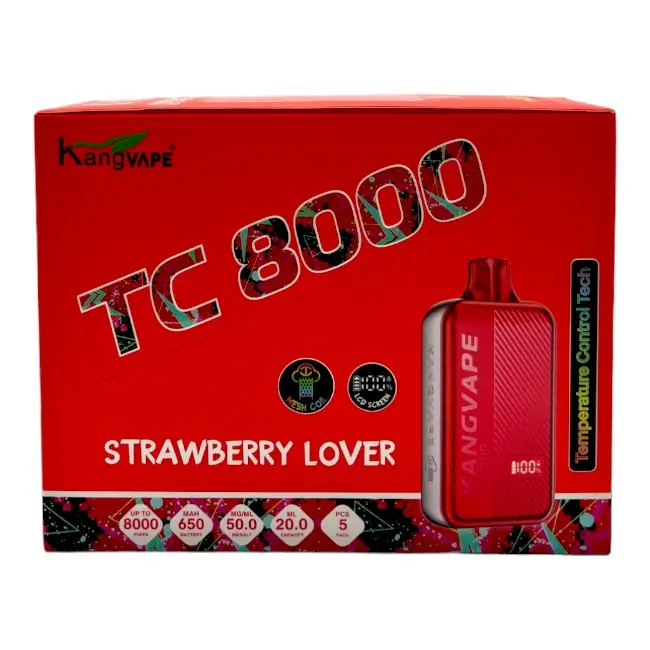 KANGVAPE TC8000 5% - STRAWBERRY LOVER