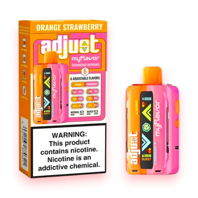 ADJUST MY FLAVOR 40000 5% - ORANGE STAWBERRY