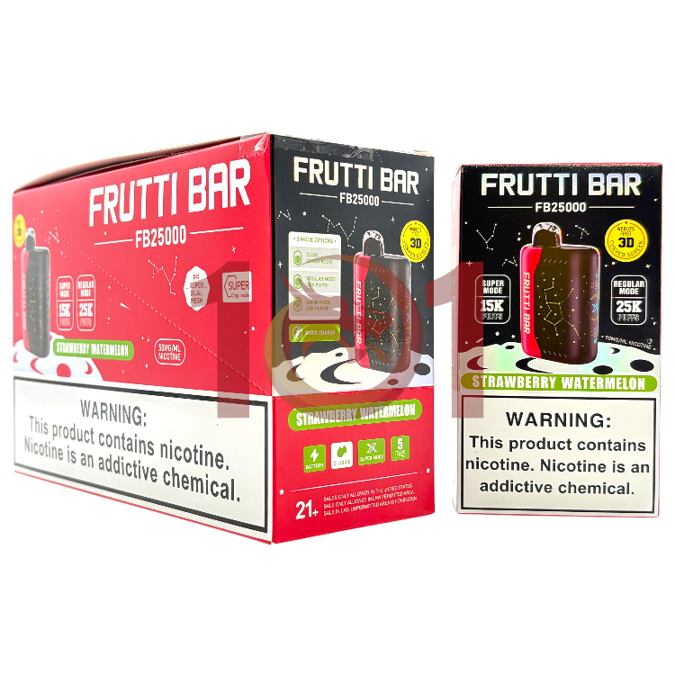 FRUTTI BAR FB25000 5% - STRAWBERRY WATERMELON