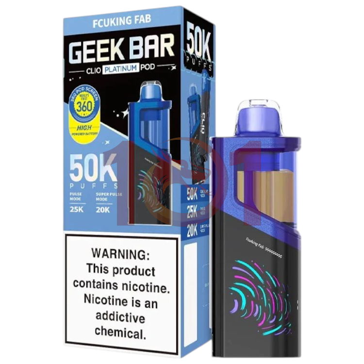 GEEK BAR CLIO PLATINUM 50000 POD 5% - FCUKING FAB