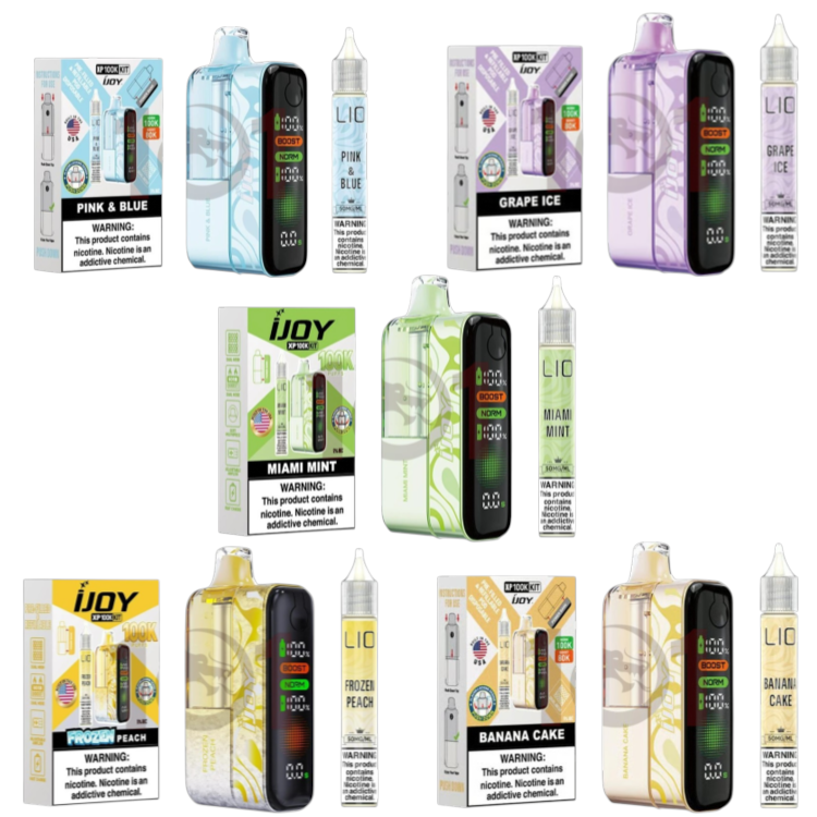 IJOY XP100K  (W/E-LIQUID BOTTLE) POD DEVICE 5%