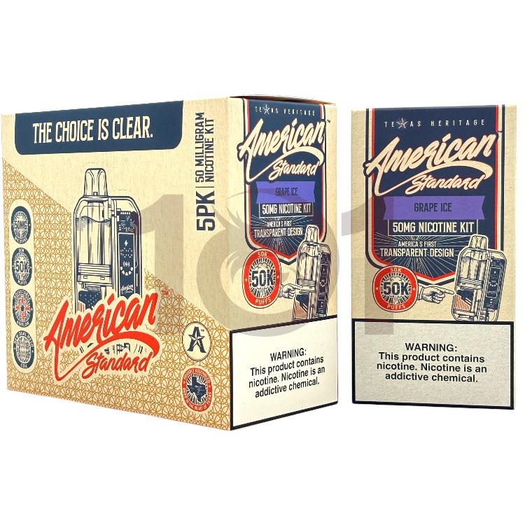 AMERICAN STANDARD 50000 POD DEVICE 5% - GRAPE ICE