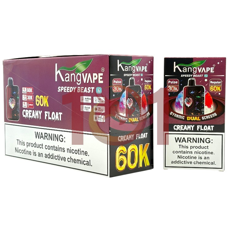 KANGVAPE SPEEDY BEAST 60000 5% - CREAMY FLOAT