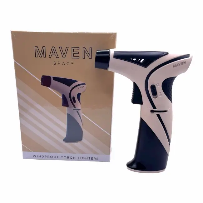MAVEN BEIGE SPACE TORCH LIGHTER - SGL