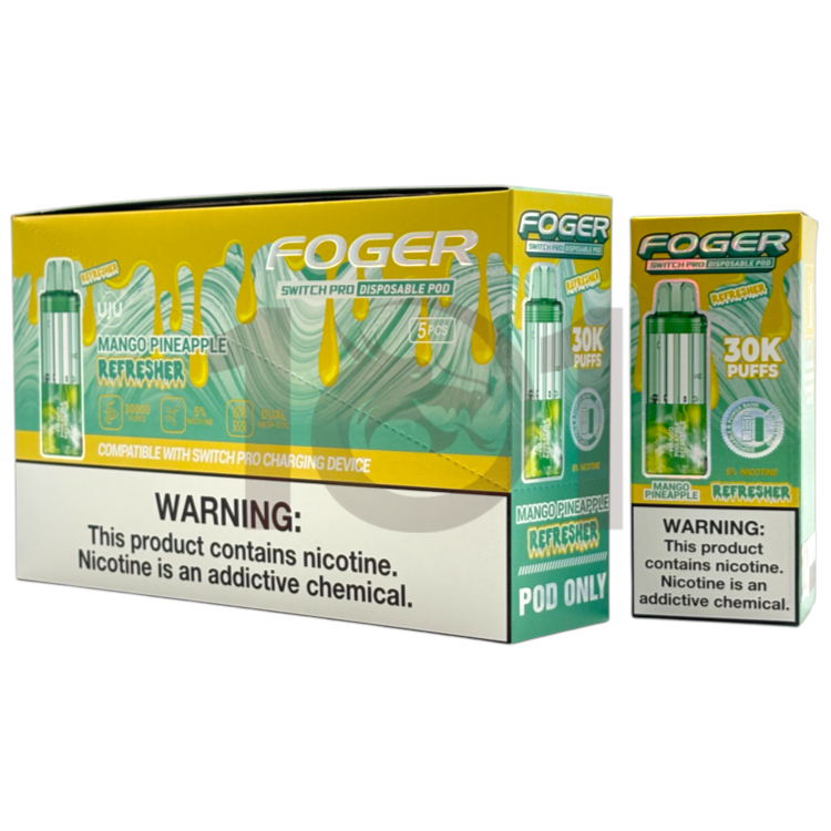 FOGER SWITCH PRO POD 30000 5% - REFRESHER MANGO PINEAPPLE
