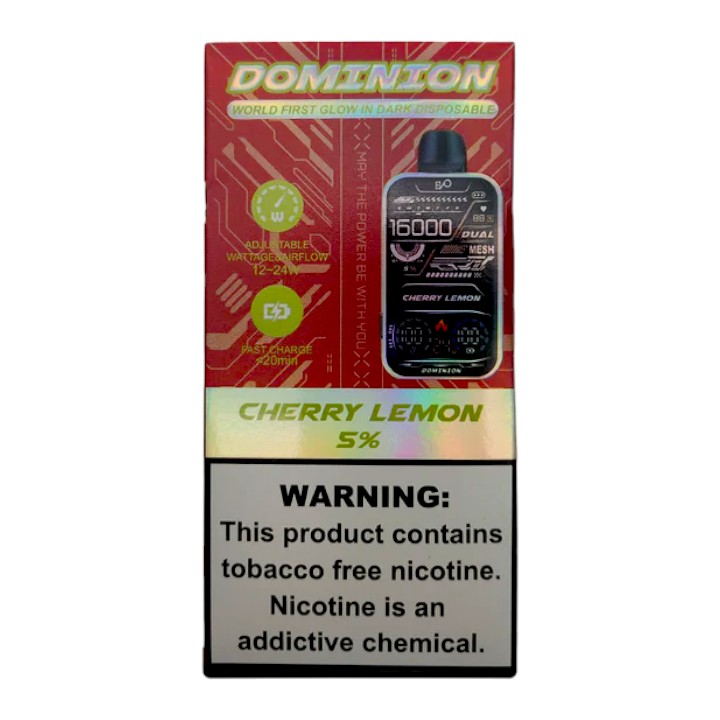 EVO DOMINION 16000 5% - CHERRY LEMON