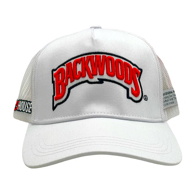 BACKWOOD  - CAP - 1CT GREEN LEAF - WHITE