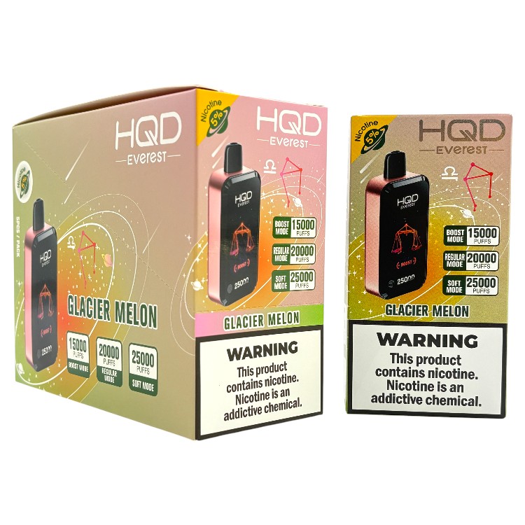 HQD EVEREST 25000 5% - GLACIER MELON