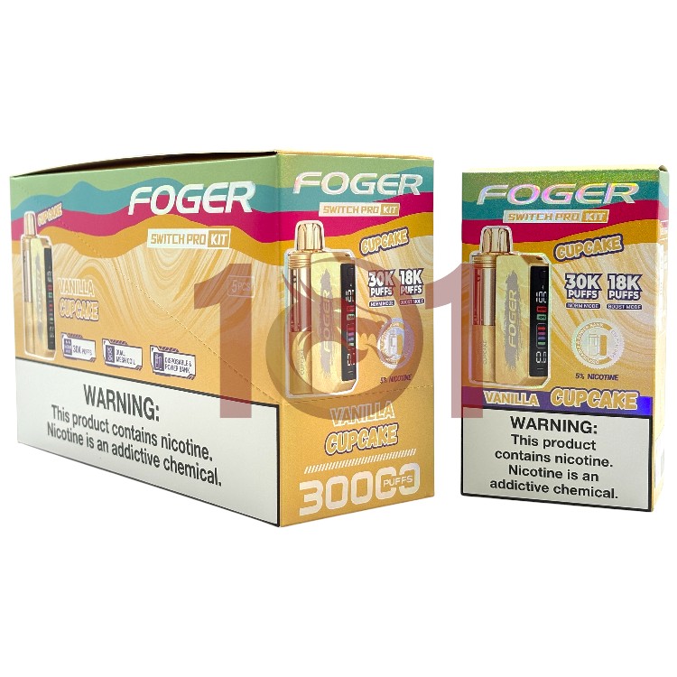 FOGER SWITCH PRO KIT 30000 5% - VANILLA CUPCAKE