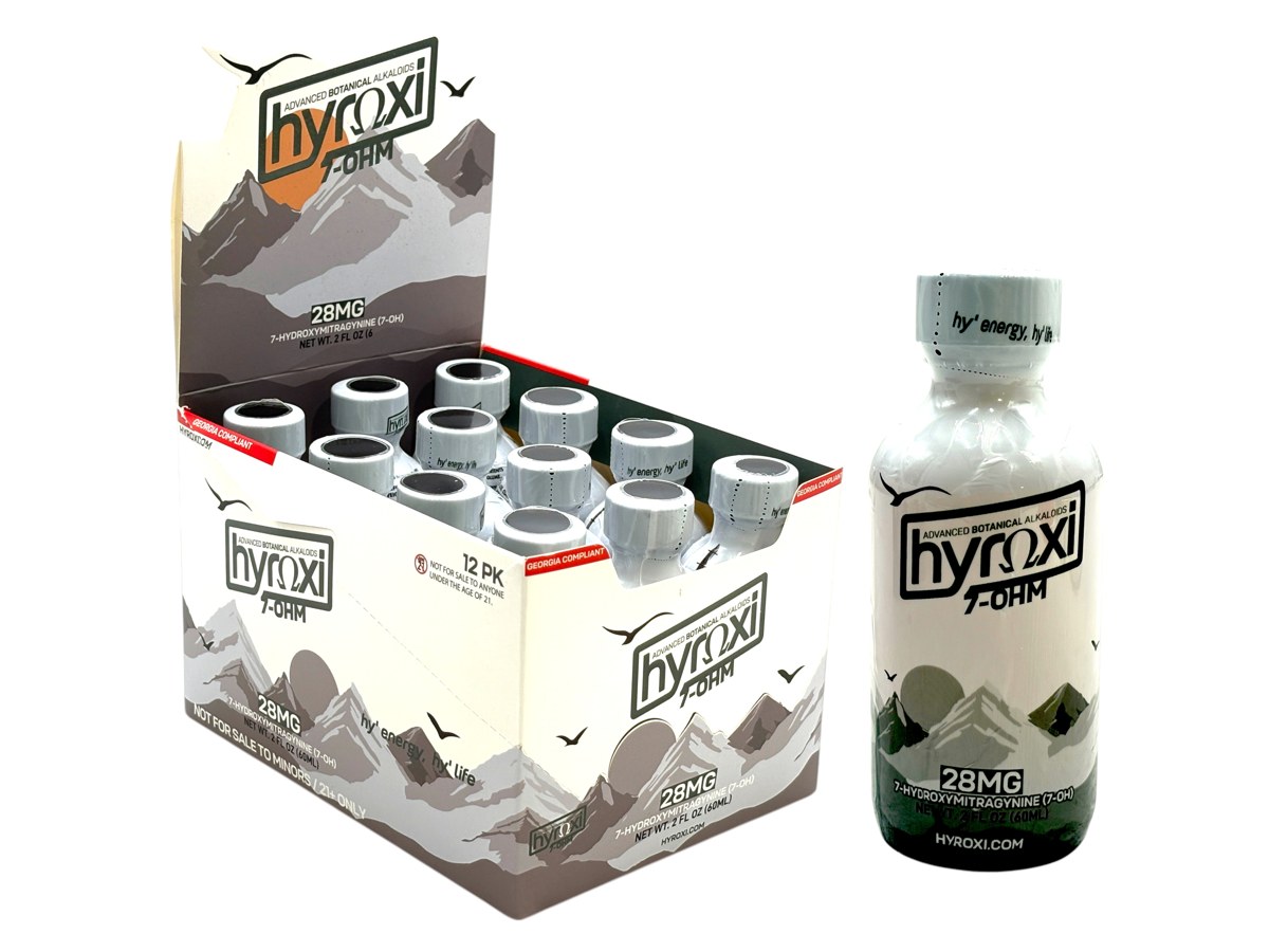HYROXI 7OHM 7-HYDROXYMITRAGYNINE EXTRACT SHOT 28MG 30ML CT