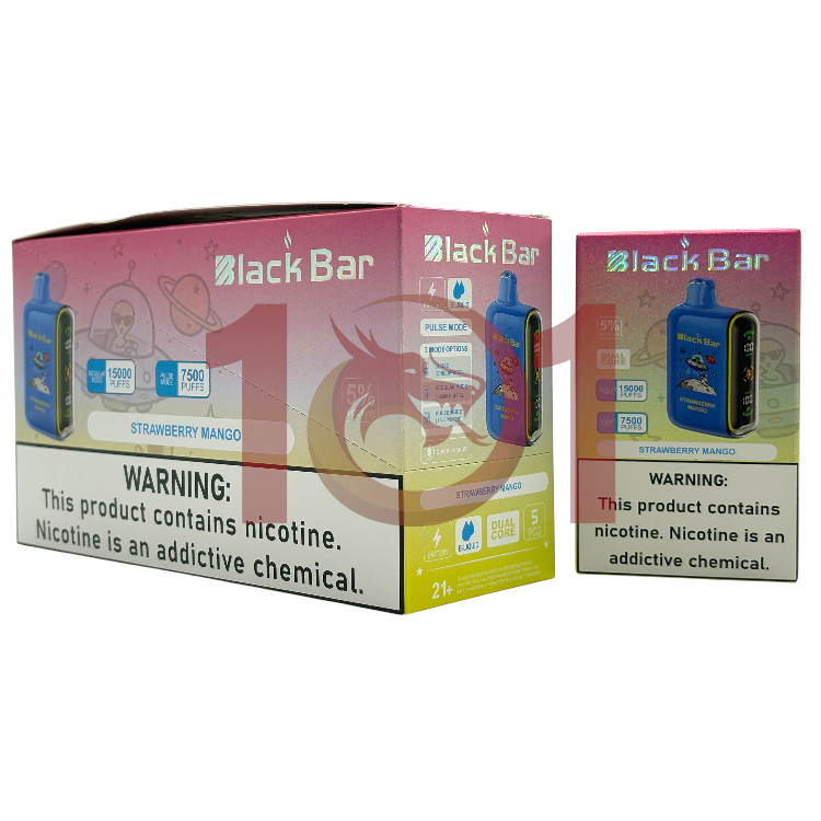 BLACK BAR 15000 5% - STRAWBERRY MANGO