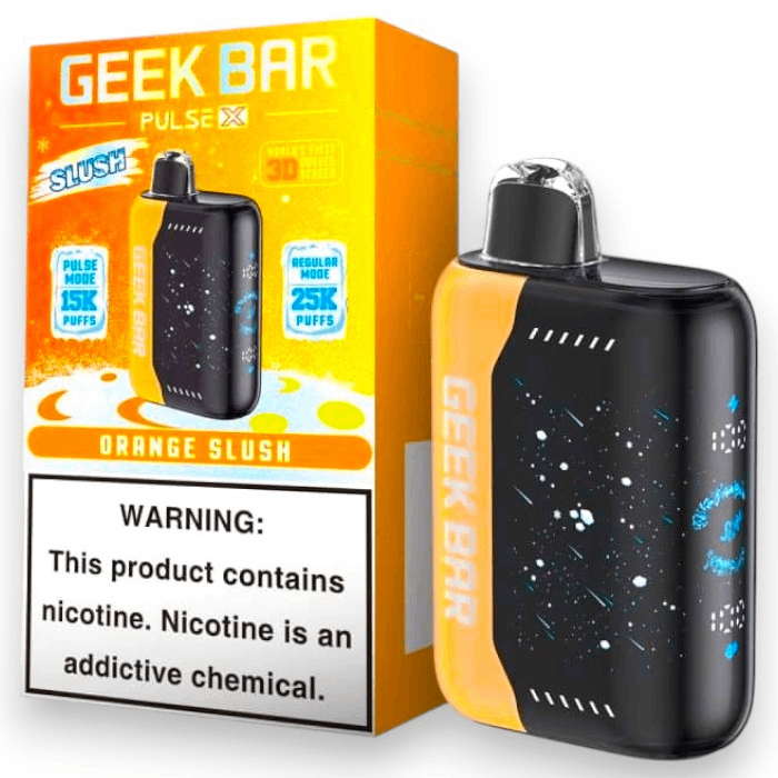 GEEK BAR PULSE X 25000 5% - ORANGE SLUSH