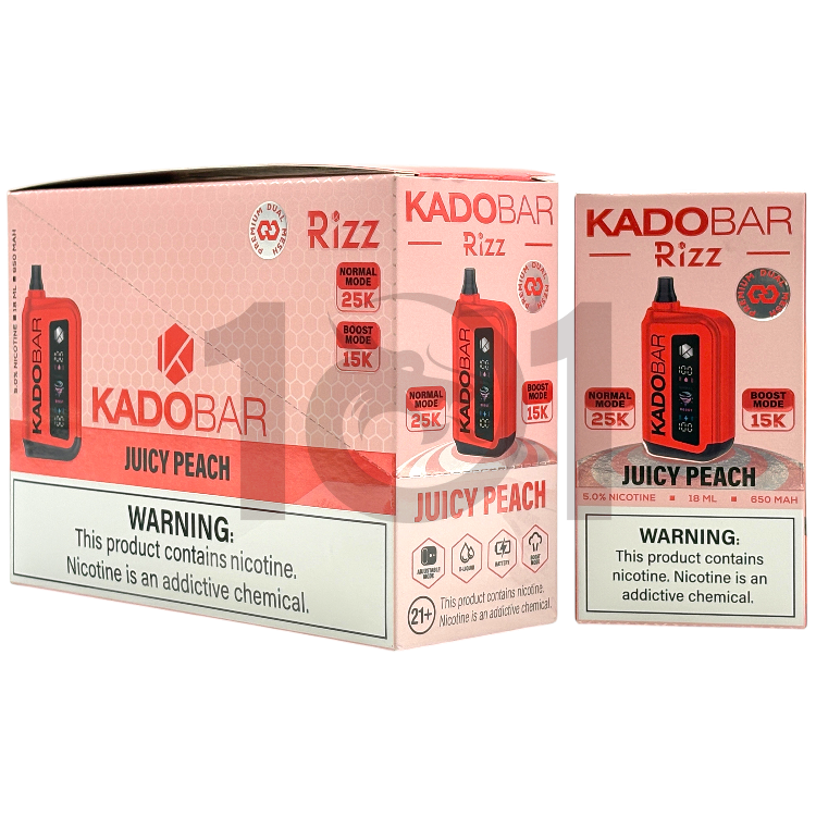 KADO BAR RIZZ 25000 5% - JUICY PEACH