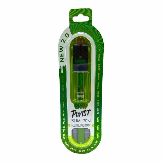 OOZE TWIST SLIM PEN 2.0 320MAH - SLIME GREEN