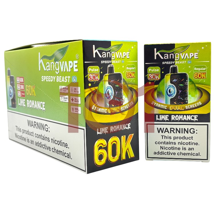 KANGVAPE SPEEDY BEAST 60000 5% - LIME ROMANCE