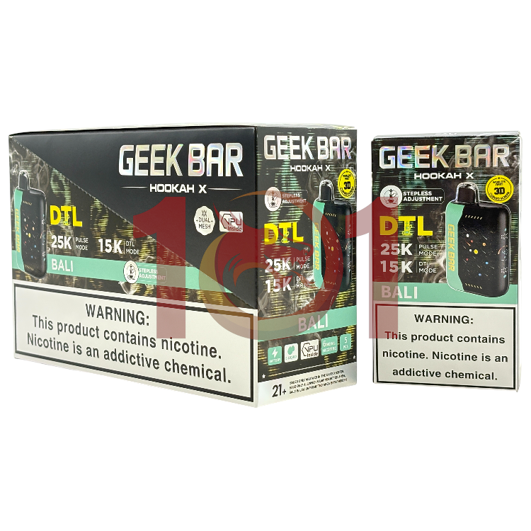 GEEK BAR HOOKAH X 25000 0.6% - BALI