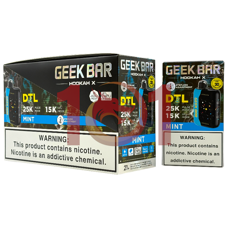 GEEK BAR HOOKAH X 25000 0.6% - MINT