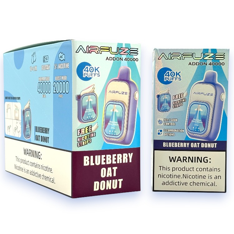 AIRFUZE ADDON ICE CONTROL 40000 5% - BLUEBERRY OAT DONUT