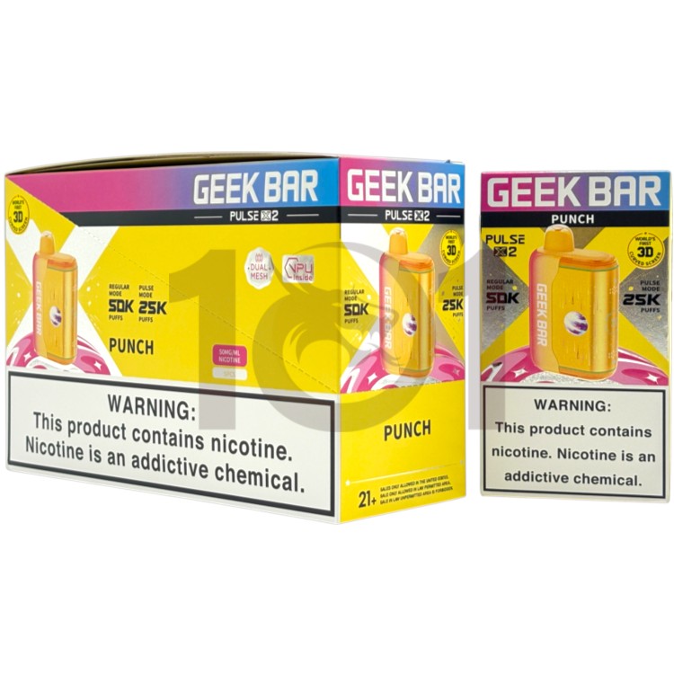 GEEK BAR PULSE X2 50000 5% - PUNCH
