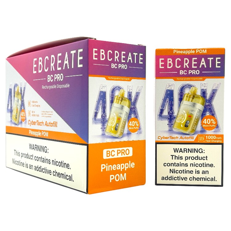 EBCREATE BC PRO 40000 5% - PINEAPPLE POM