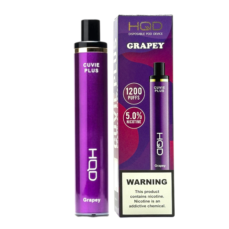 HQD CUVIE PLUS 1200 5% - GRAPEY