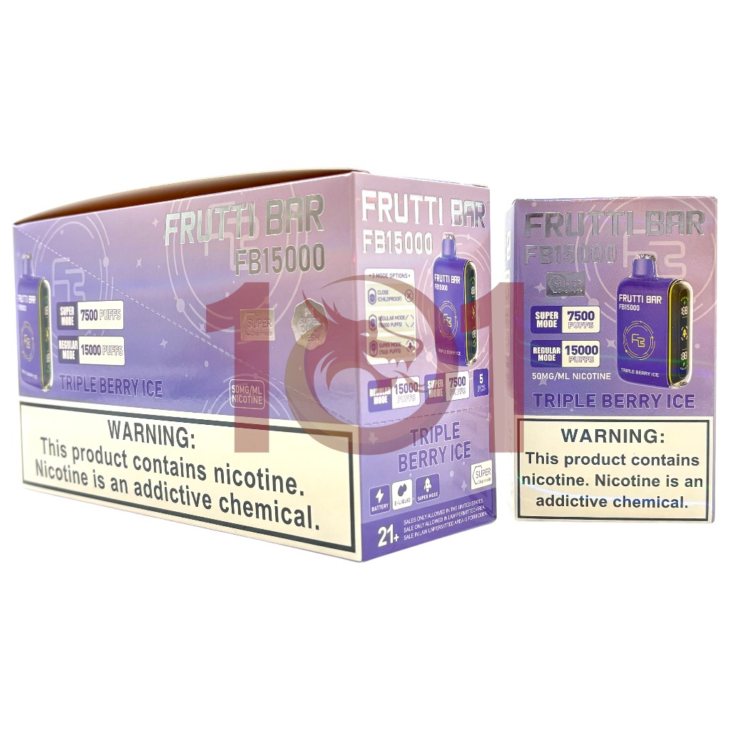 FRUTTI BAR FB15000 5% - TRIPLE BERRY ICE