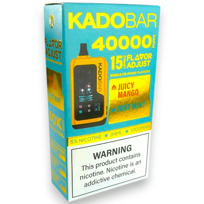 KADO BAR 40000 FLAVOR ADJUST 5% - JUICY MANGO/JUST MINT