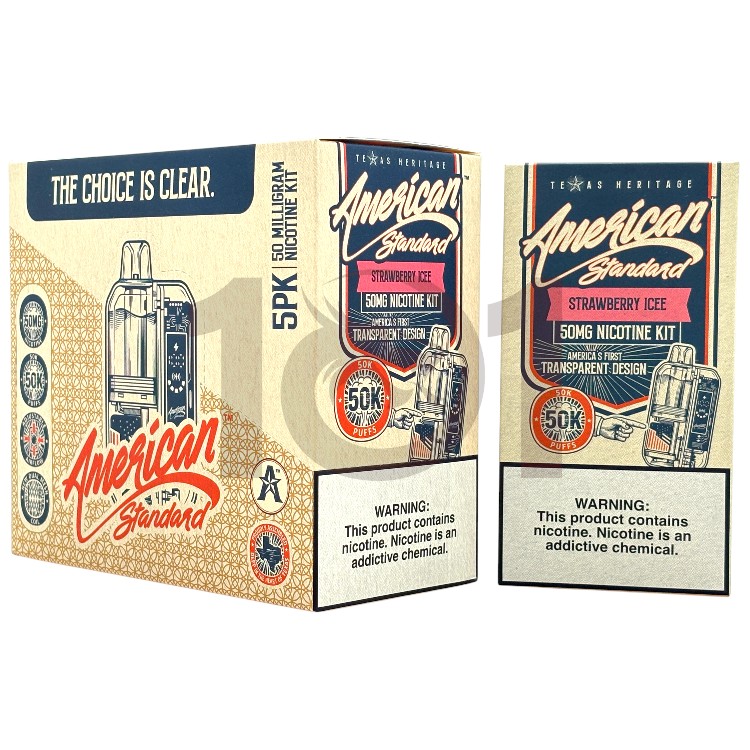 AMERICAN STANDARD 50000 POD DEVICE 5% - STRAWBERRY ICEE