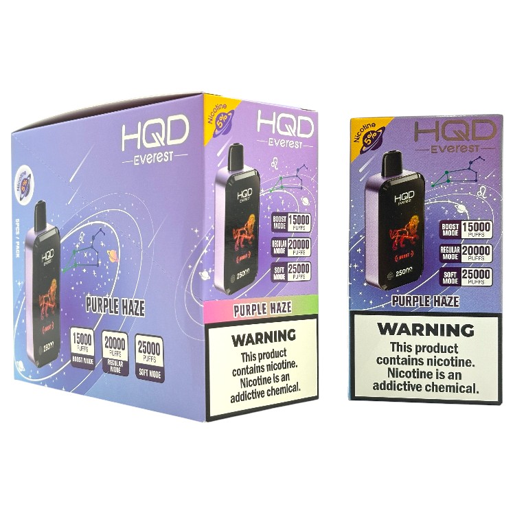 HQD EVEREST 25000 5% - PURPLE HAZE