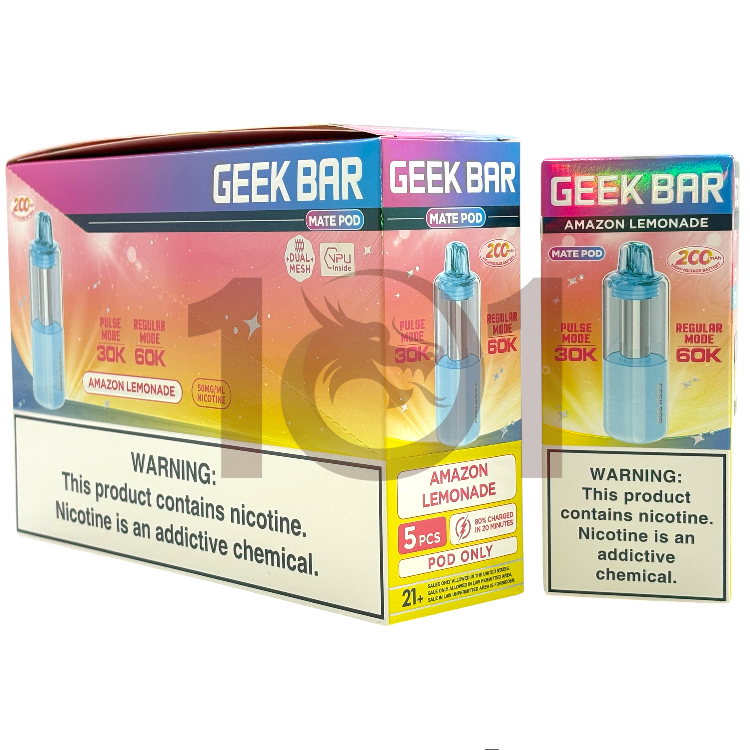 GEEK BAR MATE KIT 60000 POD 5% - AMAZON LEMONADE