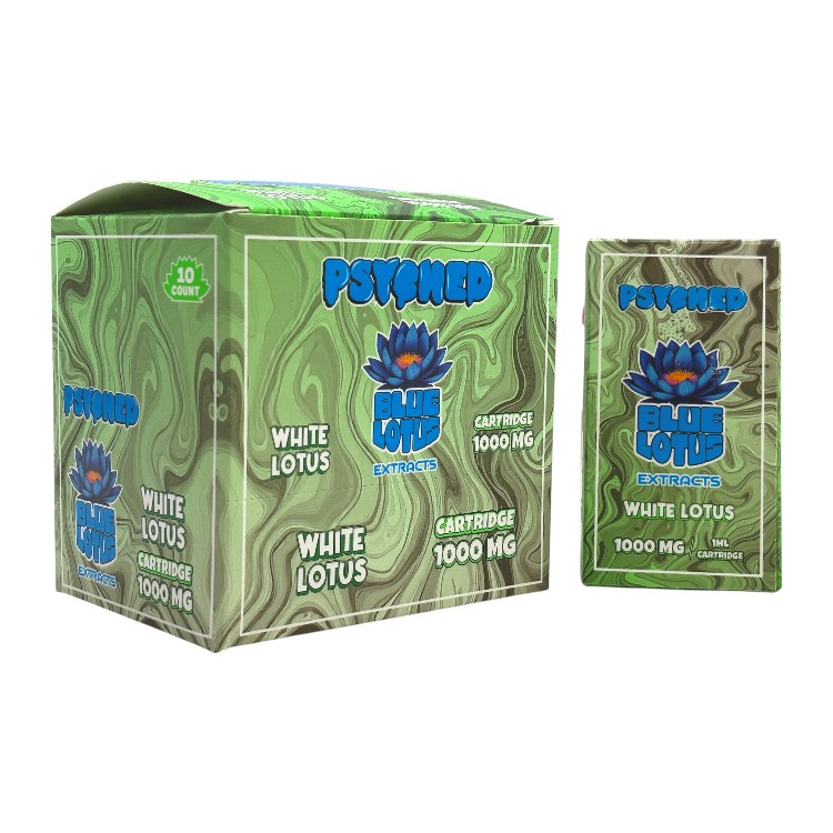 PSYCHED BLUE LOTUS EXTRACTS CARTRIDGE 1000MG - WHITE LOTUS