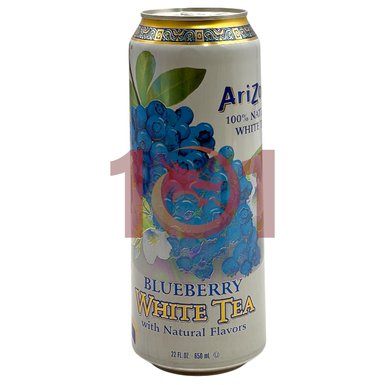 ARIZONA JUICE BEVERAGE 22OZ CAN - BLUEBERRY WHITE TEA