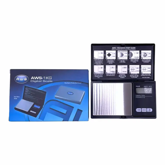 AWS 1KG 1000G/0.1G - BLACK
